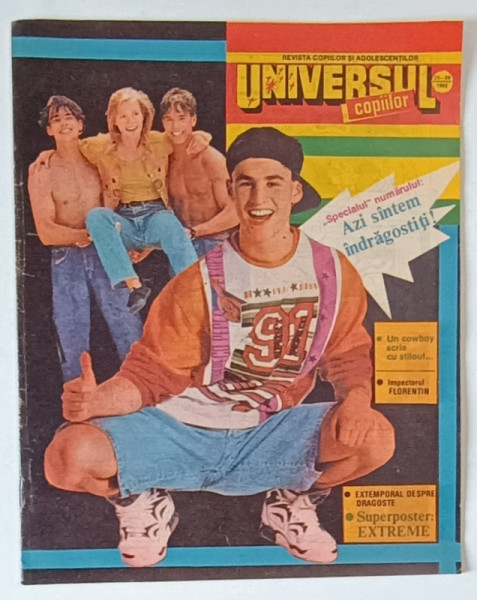 UNIVERSUL COPIILOR , REVISTA SAPTAMANALA ILUSTRATA , NR. 23-24 , 1992