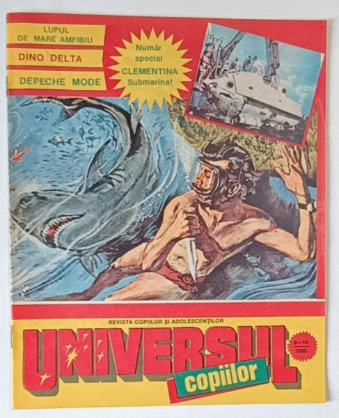 UNIVERSUL COPIILOR , REVISTA SAPTAMANALA ILUSTRATA , NR. 9-10 , 1992