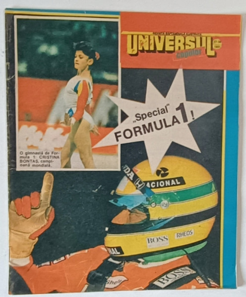 UNIVERSUL COPIILOR , REVISTA SAPTAMANALA ILUSTRATA , NR.37-38 , 1991