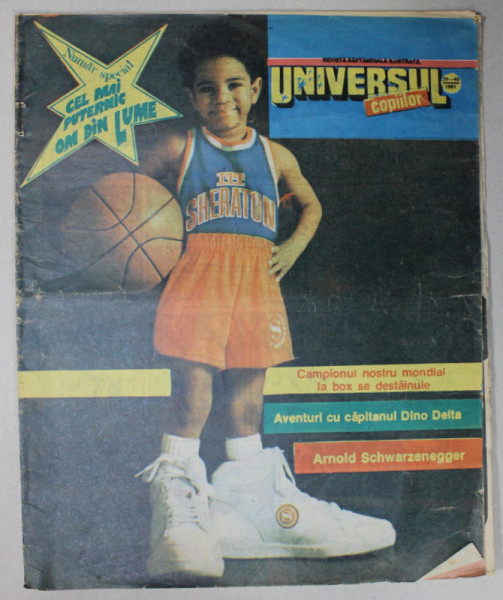 UNIVERSUL COPIILOR , REVISTA SAPTAMANALA ILUSTRATA , NR.39 - 40  , 1991