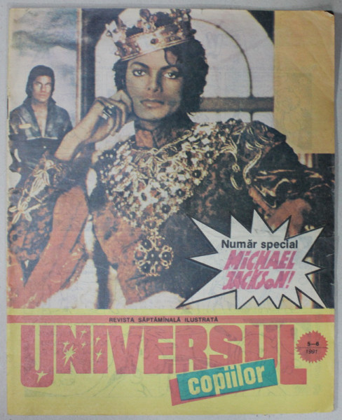 UNIVERSUL COPIILOR , REVISTA SAPTAMANALA ILUSTRATA , NR.5-6  , 1991