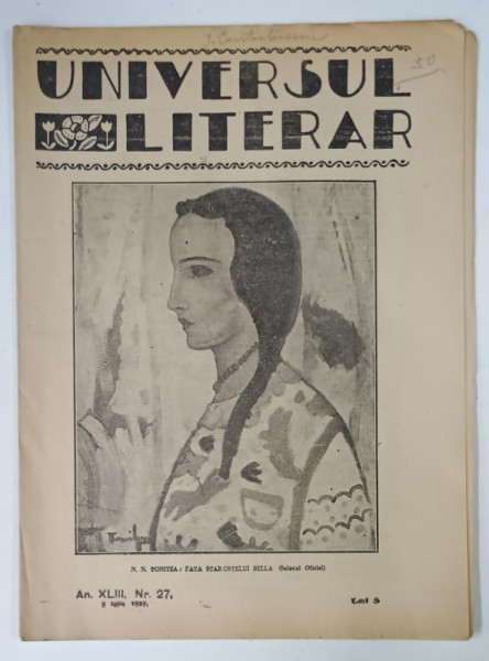 UNIVERSUL LITERAR , No. 27 , 1927