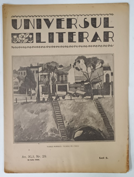 UNIVERSUL LITERAR , No. 29 , 1926