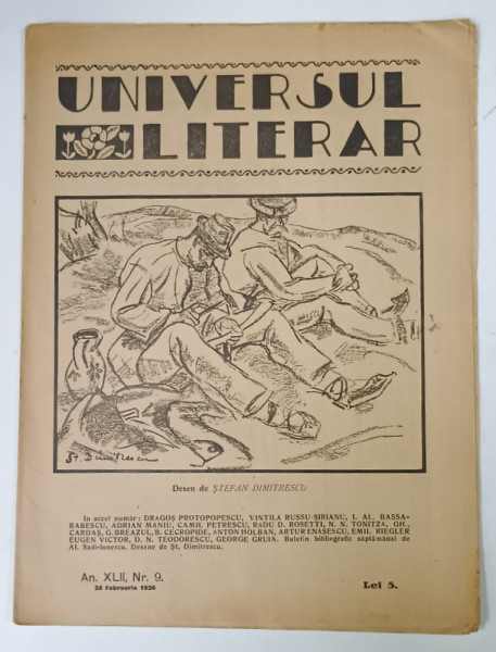 UNIVERSUL LITERAR , No. 9 , 1926