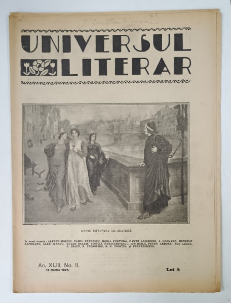 UNIVERSUL LITERAR , No.11 , 1927