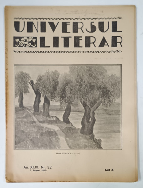 UNIVERSUL LITERAR , No.32 , 1927