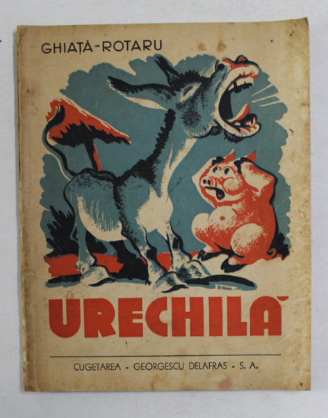 URECHILA de GHIATA - ROTARU , 1945 , PREZINTA PETE SI URME DE UZURA *
