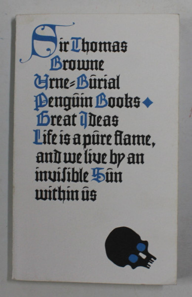 URNE - BURIAL by SIR THOMAS BROWNE , 2005