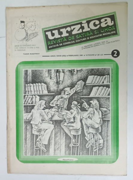 URZICA , REVISTA , NR. 2 , 1980