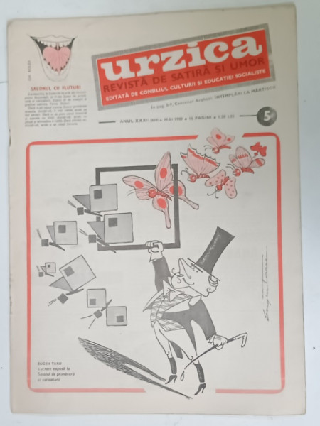 URZICA , REVISTA , NR. 5 , 1980