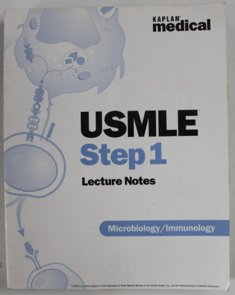 USMLE STEP 1 , LECTURE NOTES , MICROBILOGY / IMMUNOLOGY  , by LOUISE HAWLEY ..MARY RUEBUSH  , 2004