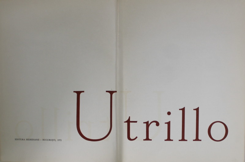 UTRILLO de IRINA FORTUNESCU , 1972