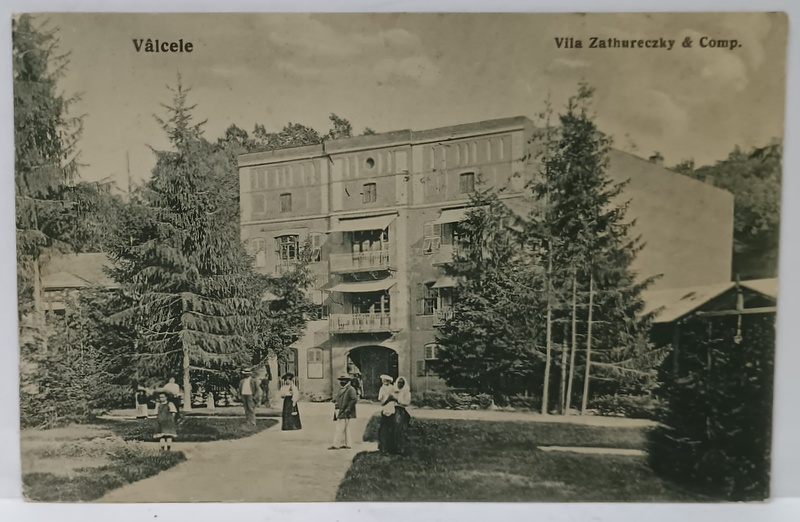 VALCELE , VILA ZATHURECZKY et COMP. , CARTE POSTALA , 1923
