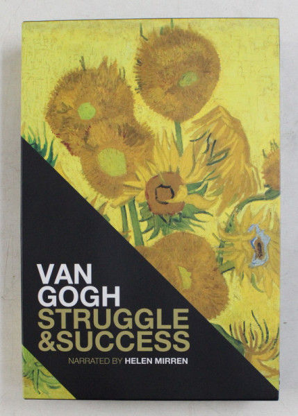 VAN GOGH STRUGGLE and SUCCES , SET ART BOOK  + 2 CD AUDIOBOOK, NARRATED by HELEN MIRREN  , 2011