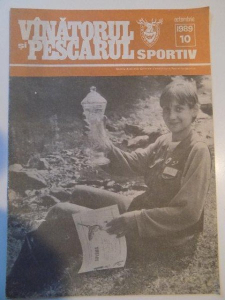 VANATORUL SI PESCARUL SPORTIV , REVISTA ASOCIATIEI GENERALE A VANATORILOR SI PESCARILOR SPORTIVI , NR. 10 , OCTOMBRIE 1989