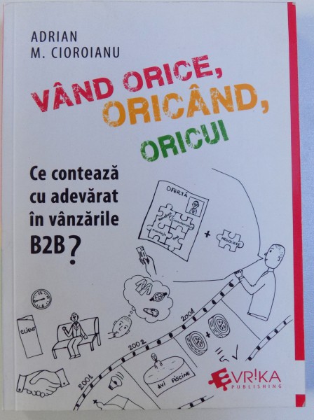 VAND ORICE . ORICAND , ORICUI -CE CONTEAZA CU ADEVARAT IN VANZARILE B2B ? de ADRIAN M. CIOROIANU , 2015