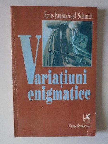 VARIATIUNI ENIGMATICE de ERIC - EMANUEL SCHMITT , 1998