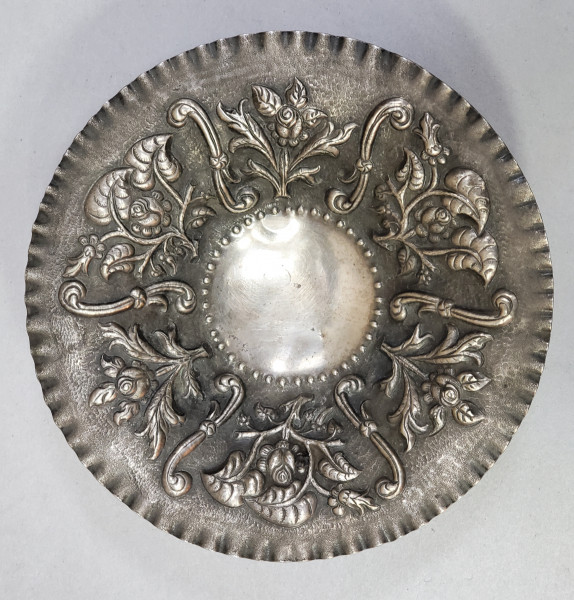Vas decorativ din argint, Romania, secol 20