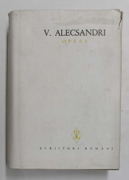 VASILE ALECSANDRI ., OPERE , VOLUMUL 10 , CORESPONDENTA 1871 - 1881 , editie ingrijita de MARTA ANINEANU , 1985