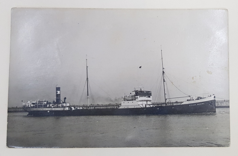 VASUL ' STEAUA ROMANA ' , CARTE POSTALA ILUSTRATA , INCEPUTUL SECOLULUI XX