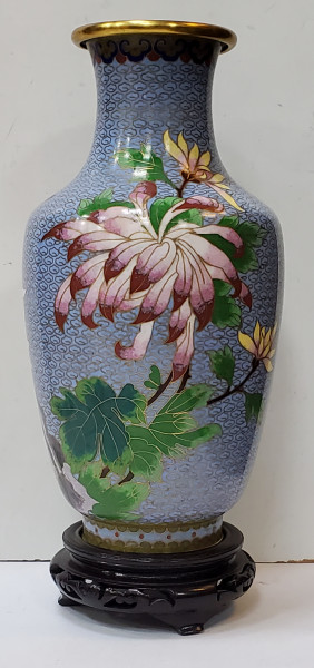 Vaza decorativa, Cloisonne, China, Secol 20