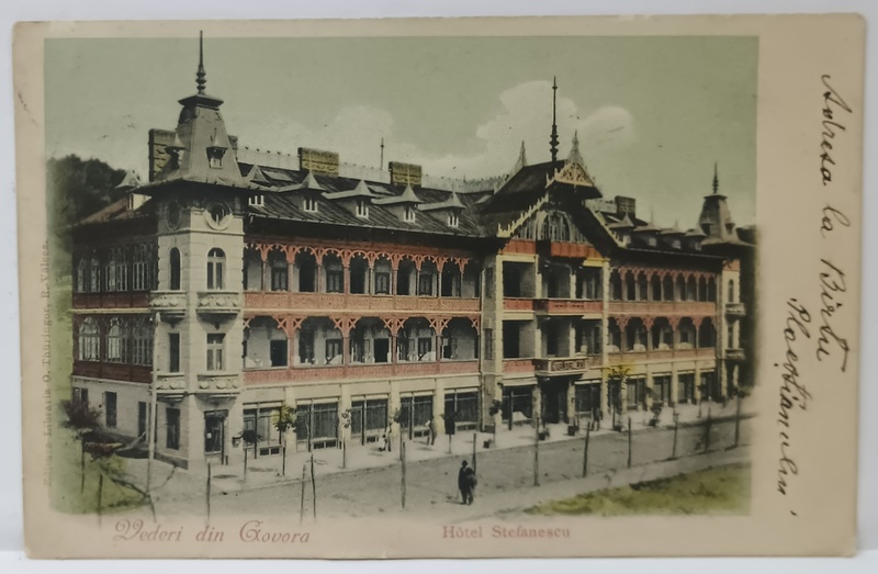 VEDERE DIN GOVORA , HOTEL STEFANESCU , 1907