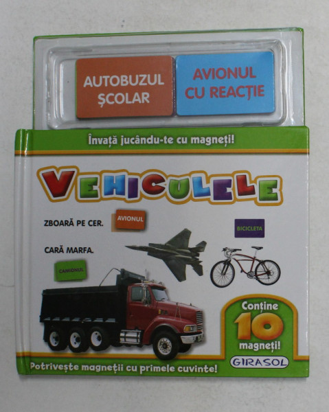 VEHICULELE , CONTINE 10 MAGNETI , 2015