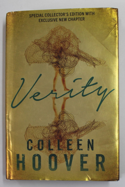 VERITY by COLLEEN HOOVER , 2022, COPERTA CARTONATA , CU SUPRACOPERTA