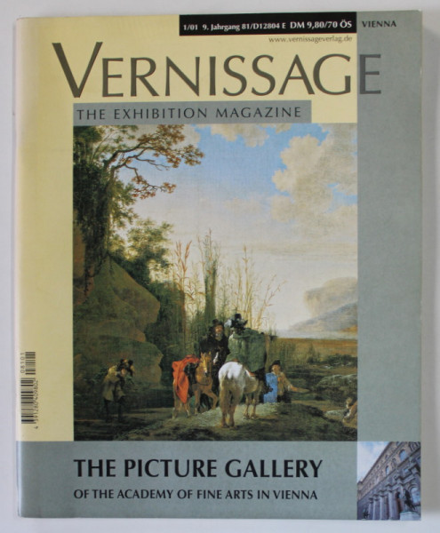 VERNISSAGE , THE EXHIBITION MAGAZINE : THE PICTURE GALLERY OF THE ACADEMY OF FINE ARTS IN VIENNA  , No. 1 / 01 , 1981