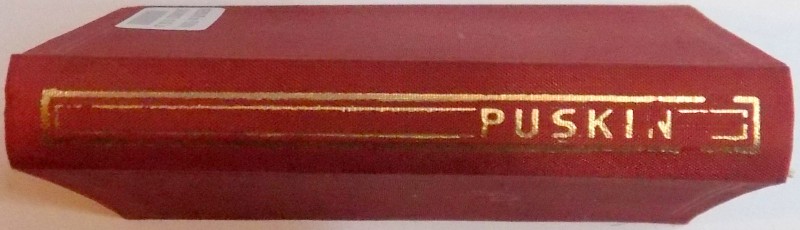 VERSURI de PUSKIN , 1964 , PREZINTA HALOURI DE APA