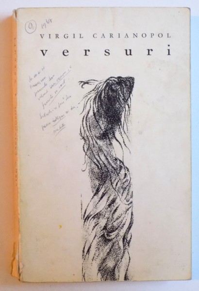 VERSURI de VIRGIL CARIANOPOL  , 1967, DEDICATIE*
