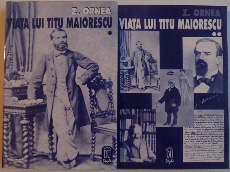 VIATA LUI TITU MAIORESCU , VOL I-II , 1997 , PREZINTA SUBLINIERI