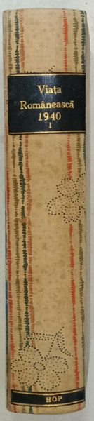 VIATA ROMANEASCA , REVISTA , COLEGAT DE 3 NUMERE - 1,2,3 / 1940