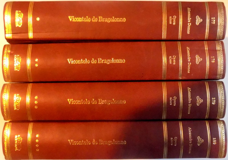 VICONTELE DE BRAGELONNE , VOL. I - IV de ALEXANDRE DUMAS , 2009 , COLECTIA ADEVARUL DE LUX