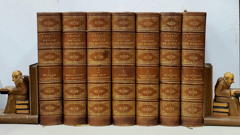 Victor Duruy, Histoire des Romains, 7 volume - Paris, 1885 * Istoria Romanilor