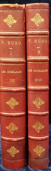 VICTOR HUGO, LES MISERABLES, 4 VOL. - PARIS, 1862