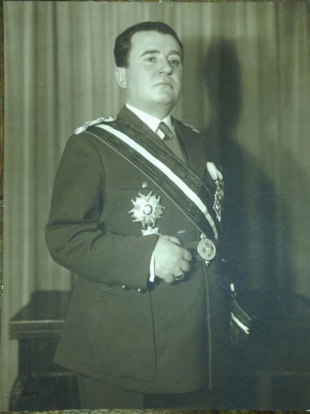 VICTOR IAMANDI , MINISTRU AL JUSTITIEI - FOTOGRAFIE ORIGINALA , SFARSITUL ANILOR 1930