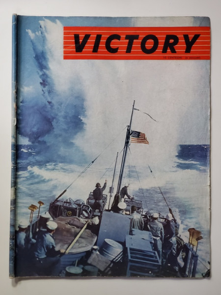 VICTORY , REVISTA MILITARA AMERICANA , EDITATA IN LIMBA ITALIANA  DE OFICIUL DE INFORMATII DE RAZBOI AL S.U.A .  , VOLUMUL I - NUMARUL 3 , 1943