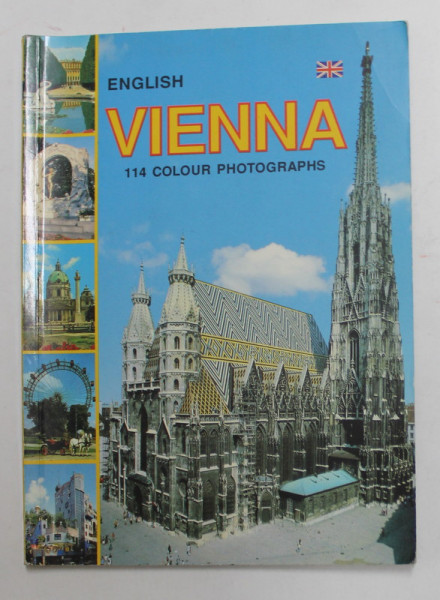 VIENNA , ALBUM DE PREZENTARE TURISTICA , 114 COLOUR PHOTOGRAPHIES , ANII ' 90