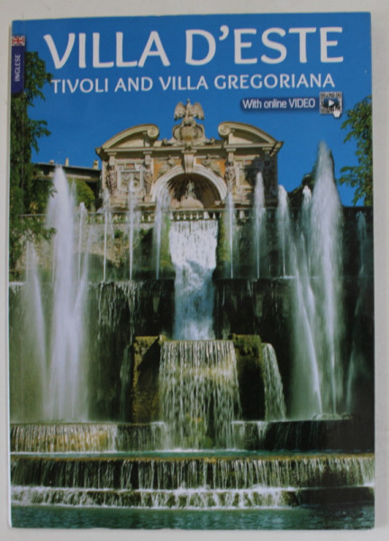 VILLA D 'ESTE , TIVOLI AND VILLA GREGORIANA , ALBUM TURISTIC , 2019