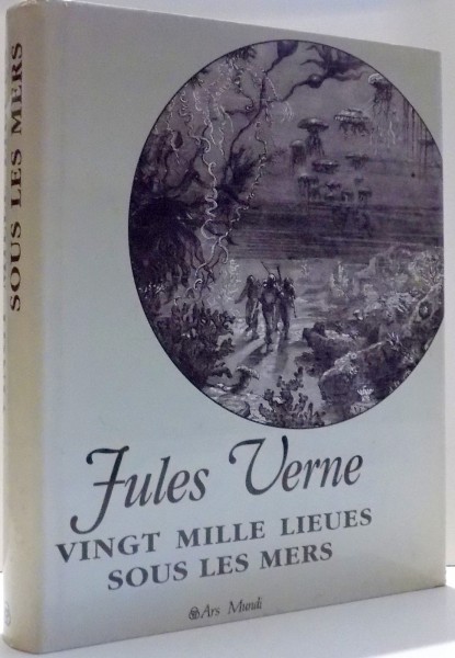 VINGT MILLE LIEUES SOUS LES MERS par JULES VERNE, ILUSTRE DE 109 DESSINS par DE NEUVILLE ET RIOU