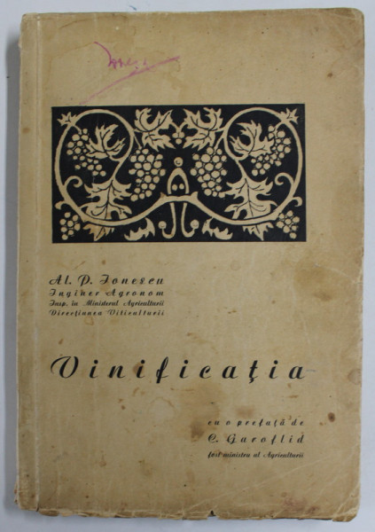 VINIFICATIA de AL. P. IONESCU