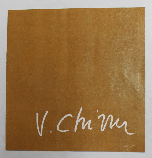 VIRGIL CHIVU , PICTURA , CATALOG DE EXPOZITIE , 1981