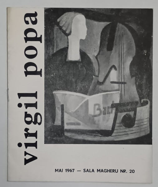 VIRGIL POPA , CATALOG DE EXPOZITIE , 1967