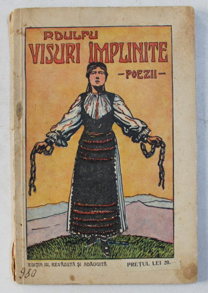 VISURI IMPLINITE  - POEZII de P. DULFU , 1930
