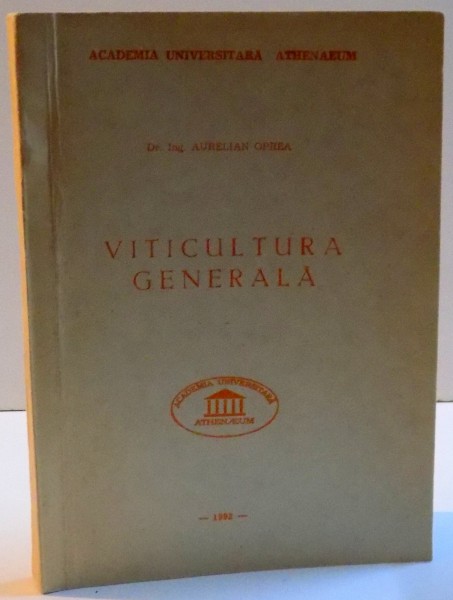 VITICULTURA GENERALA , 1992