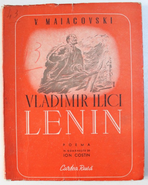 VLADIMIR ILICI LENIN - POEMA de VLADIMIR MAIAKOVSKI  , 1949