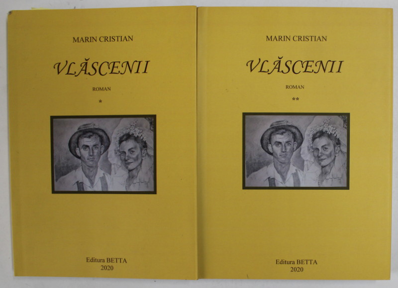 VLASCENII , roman de MARIN CRISTIAN , VOLUMELE I - II , 2020 , DEDICATIE *