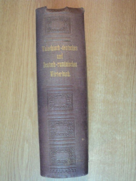 VOCABULAR ROMANESC - NEMTESC DE LA ANDREIU ISER , TIPARIT LA BRASOV IN 1850 / VOCABULARUL DE LIMBA GERMANA SI ROMANA DE TEODOL STAMATI TIPARIT LA IASI 1852