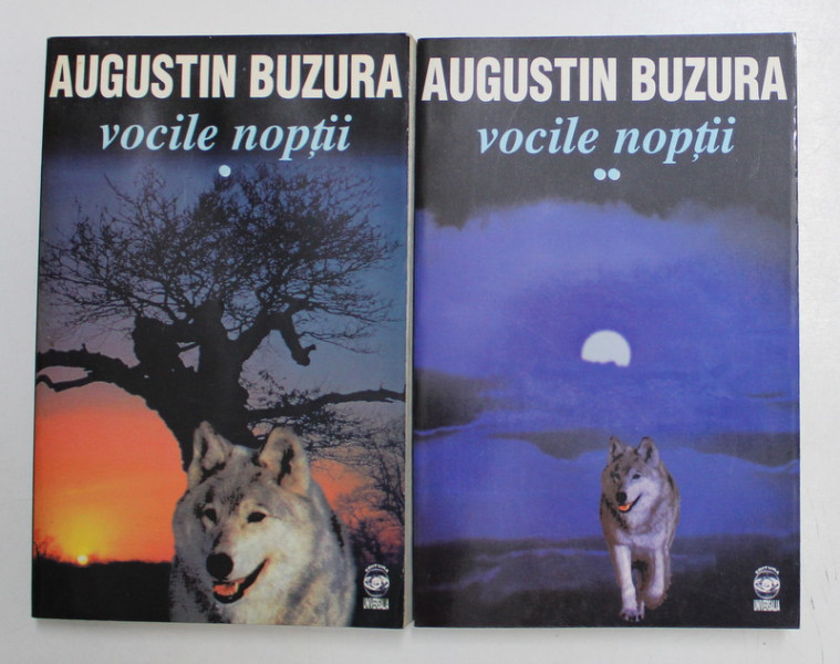 VOCILE NOPTII de AUGUSTIN BUZURA , VOLUMELE I - II , 1999